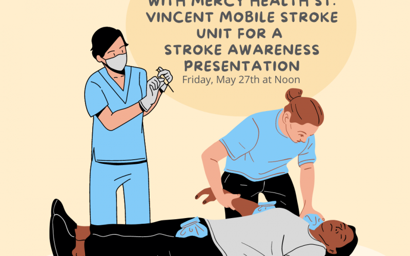 Stroke Awareness Presentation May 27, 2022 at Senior Centers, Inc.